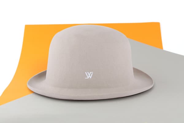 WHITE SANDS Macaron Wool Felt Hat One Size Beige